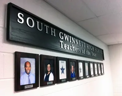 School Signage Photo